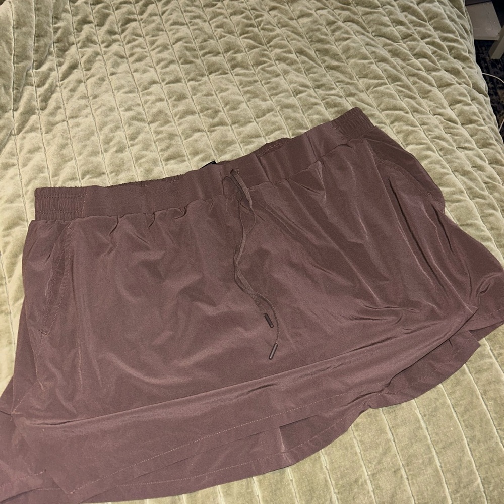 Brown Athletic Skort